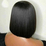 BUY ONE GET ONE FREE! Pre Plucked 4x2 Lace Frontal Yaki Straight Human Hair Wigs
