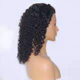 Deep Curly 360 Lace Front Wigs Human Vigin Hair Wigs